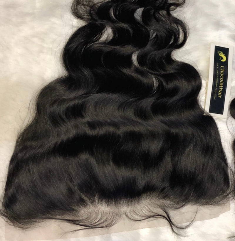 TRANSPARENT LACE FRONTAL
